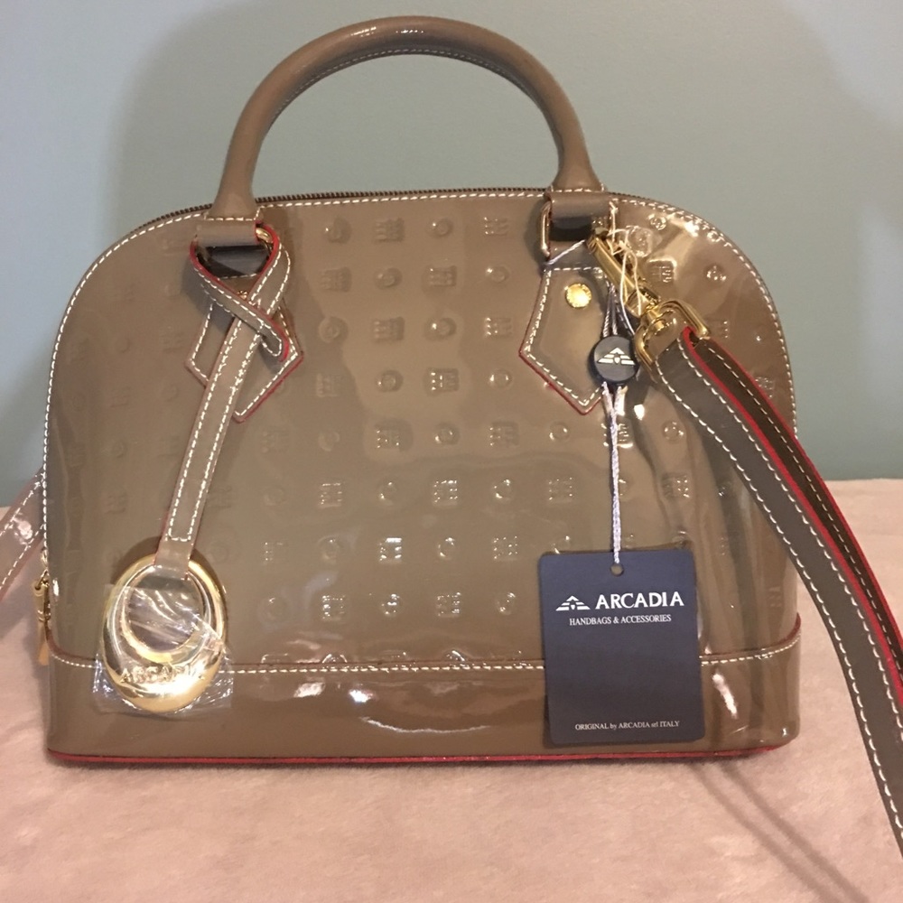 Arcadia Smoke Grey Cross body Handbag